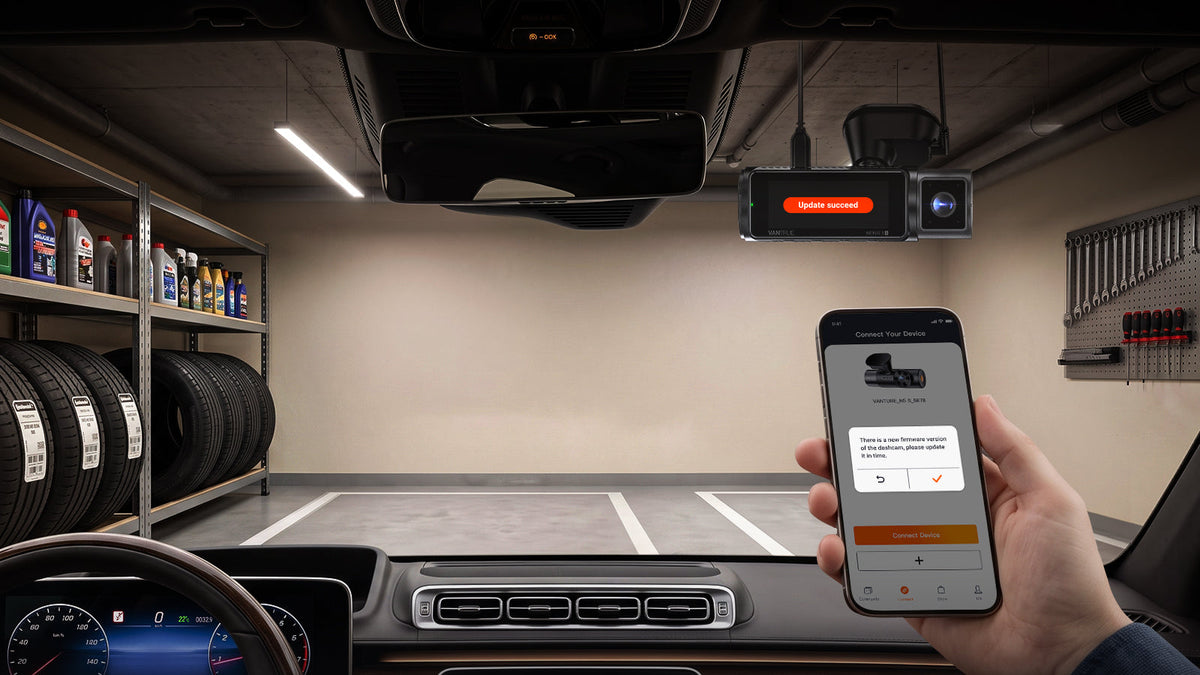 Vantrue App OTA Firmware Update Guide