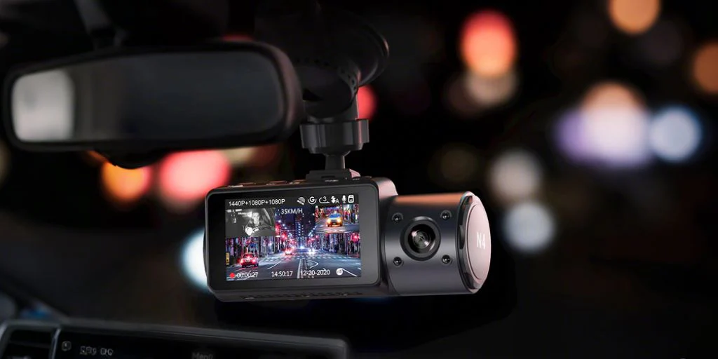vantrue dash cam footage