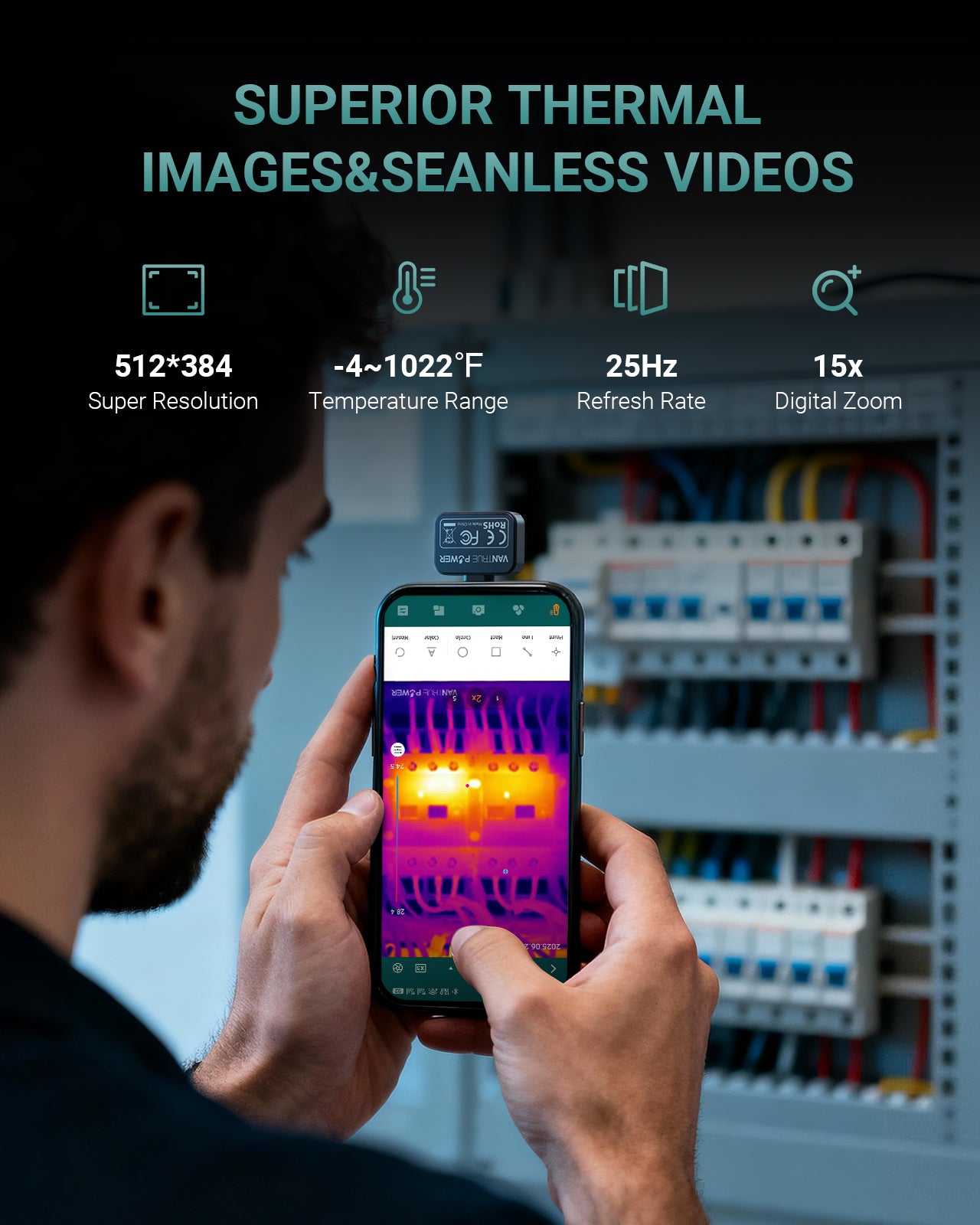 Vantrue Power Thermal Camera -TS1