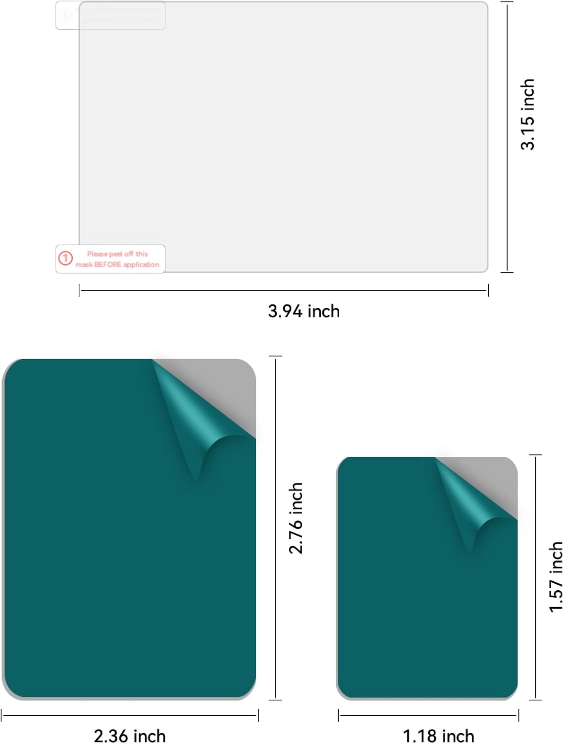 Adhesive Pads + Electrostatic Stickers Packs