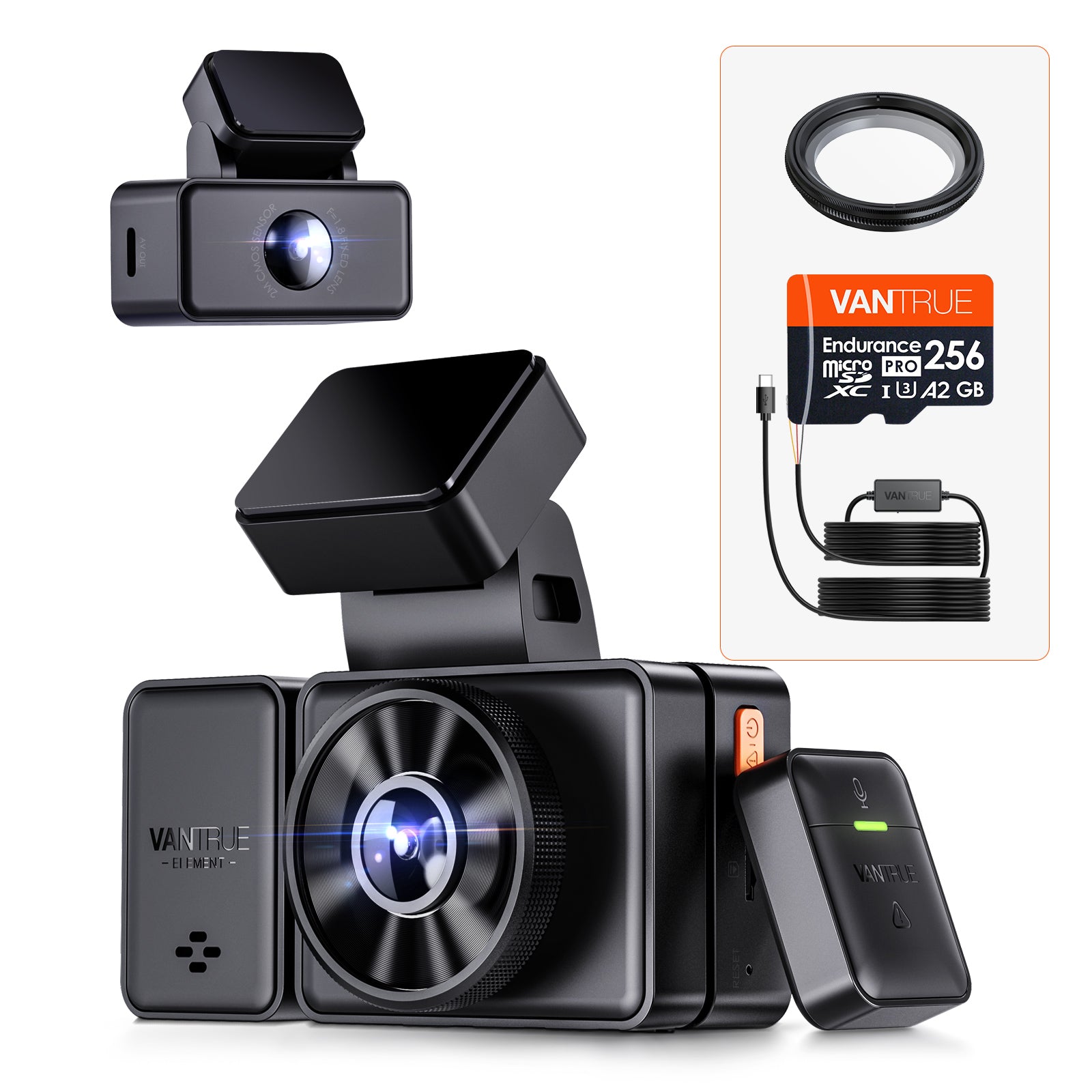 Bundle: E3 + VP05 Hardwire Kit + CPL + 256GB Card