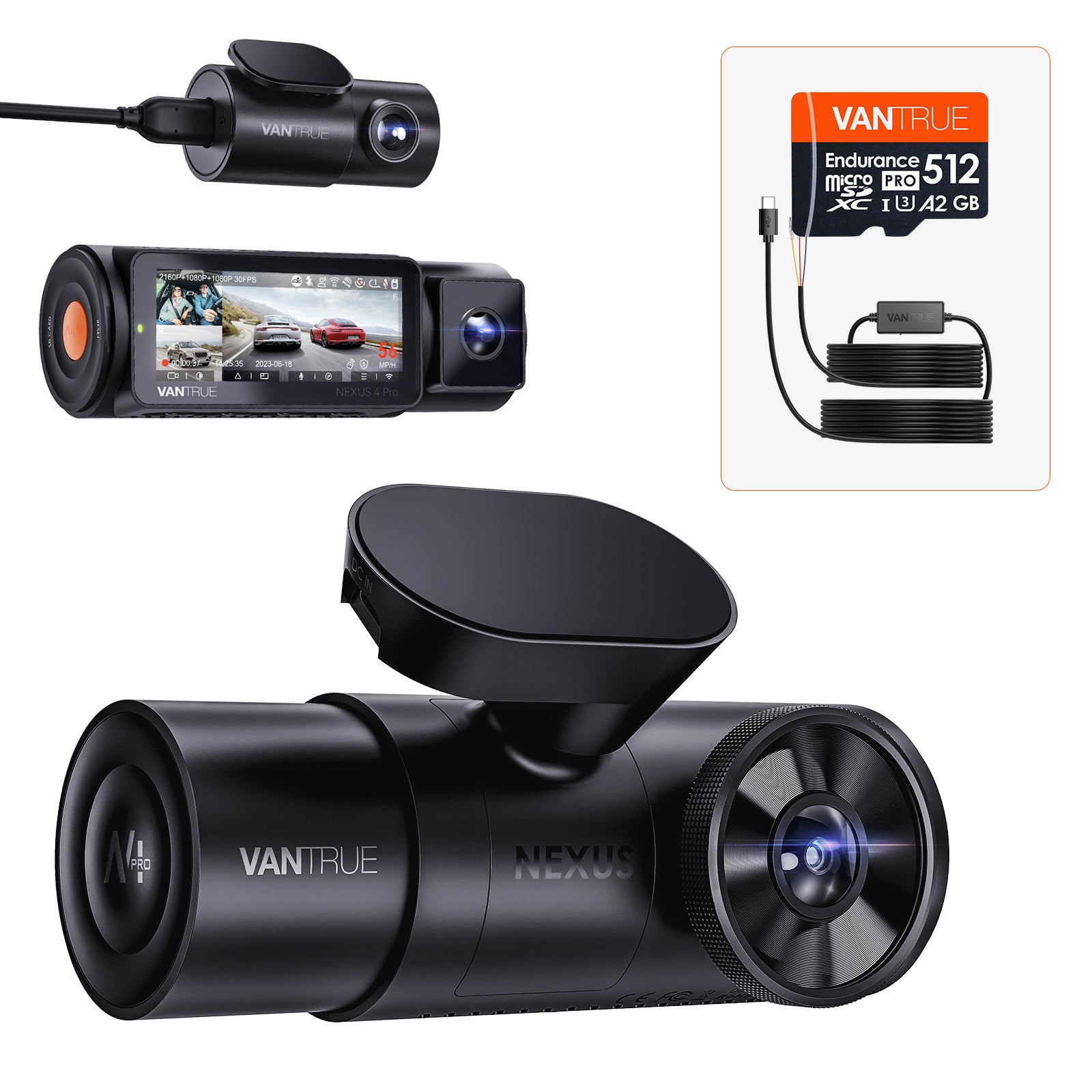 Bundle: N4 Pro + 512GB Card + Hardwire Kit