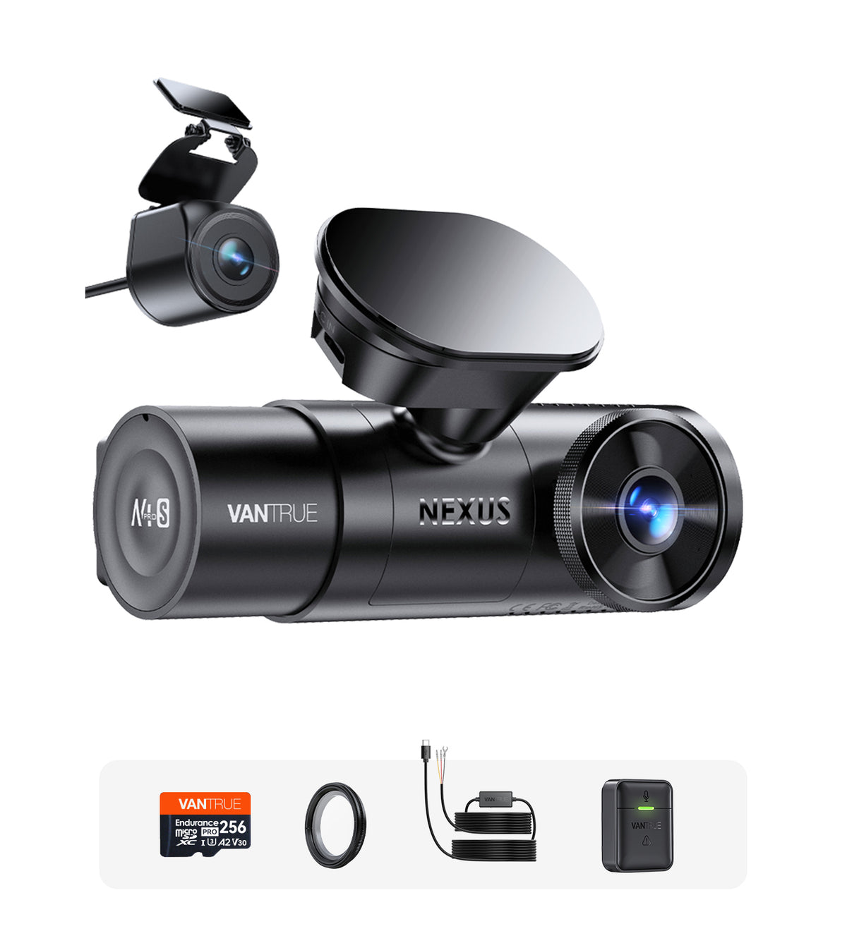 Bundle: N4 Pro S + VP03 Hardwire Kit + 256GB Card + CPL + Remote Controller