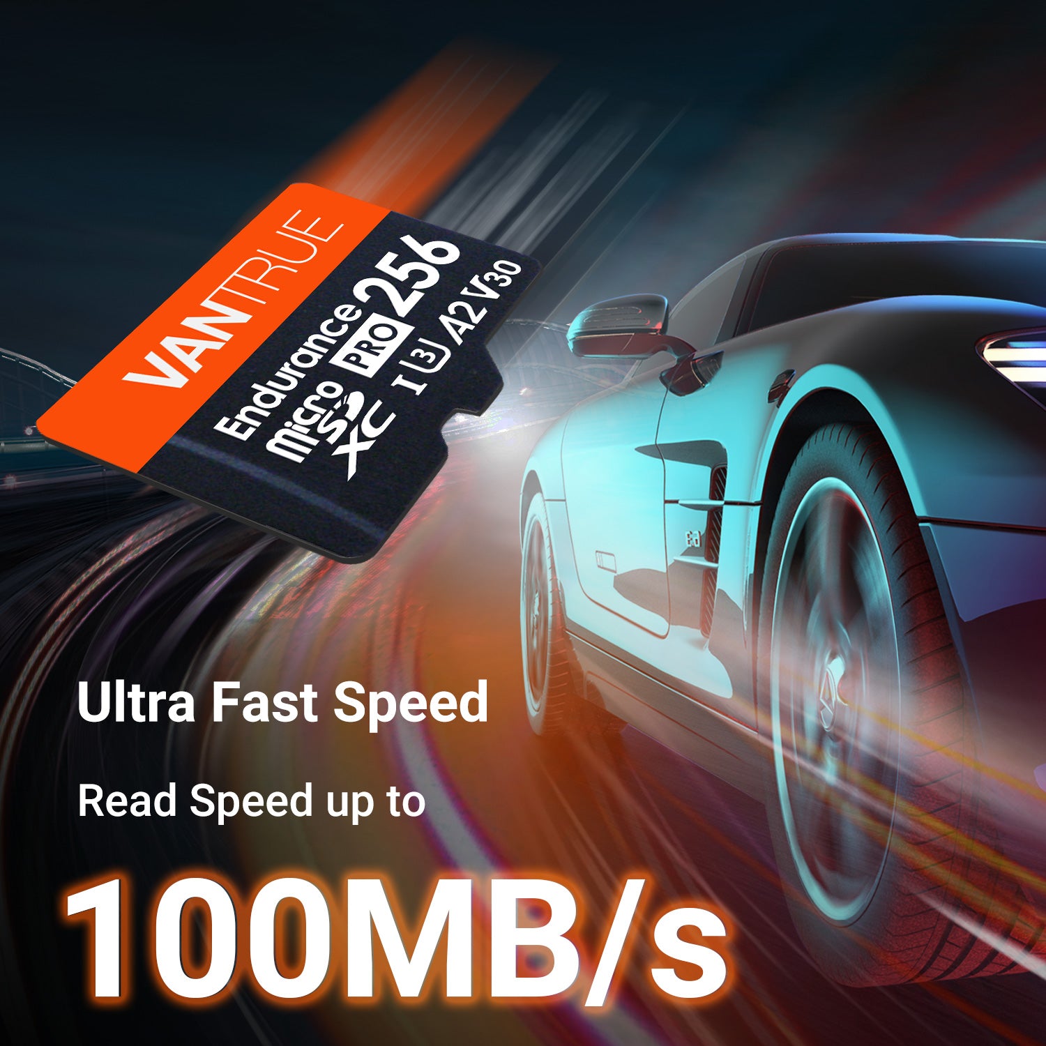 Vantrue microSD-kaart 256 GB