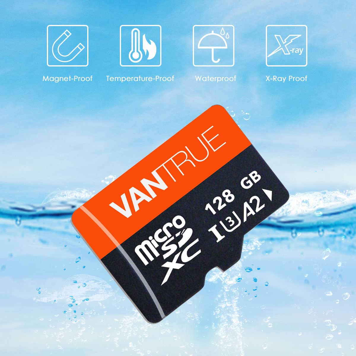 Vantrue microSD-Karte 128 GB