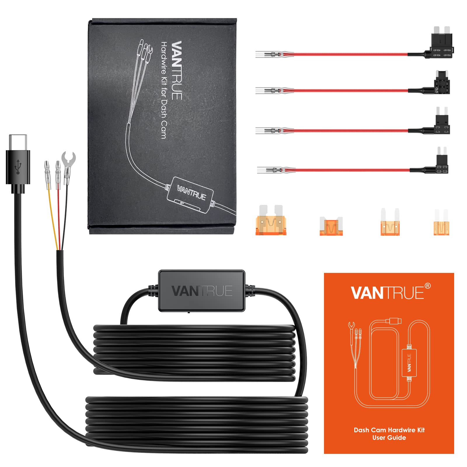 Universal 11.5ft ACC Hardwire Kit – Vantrue