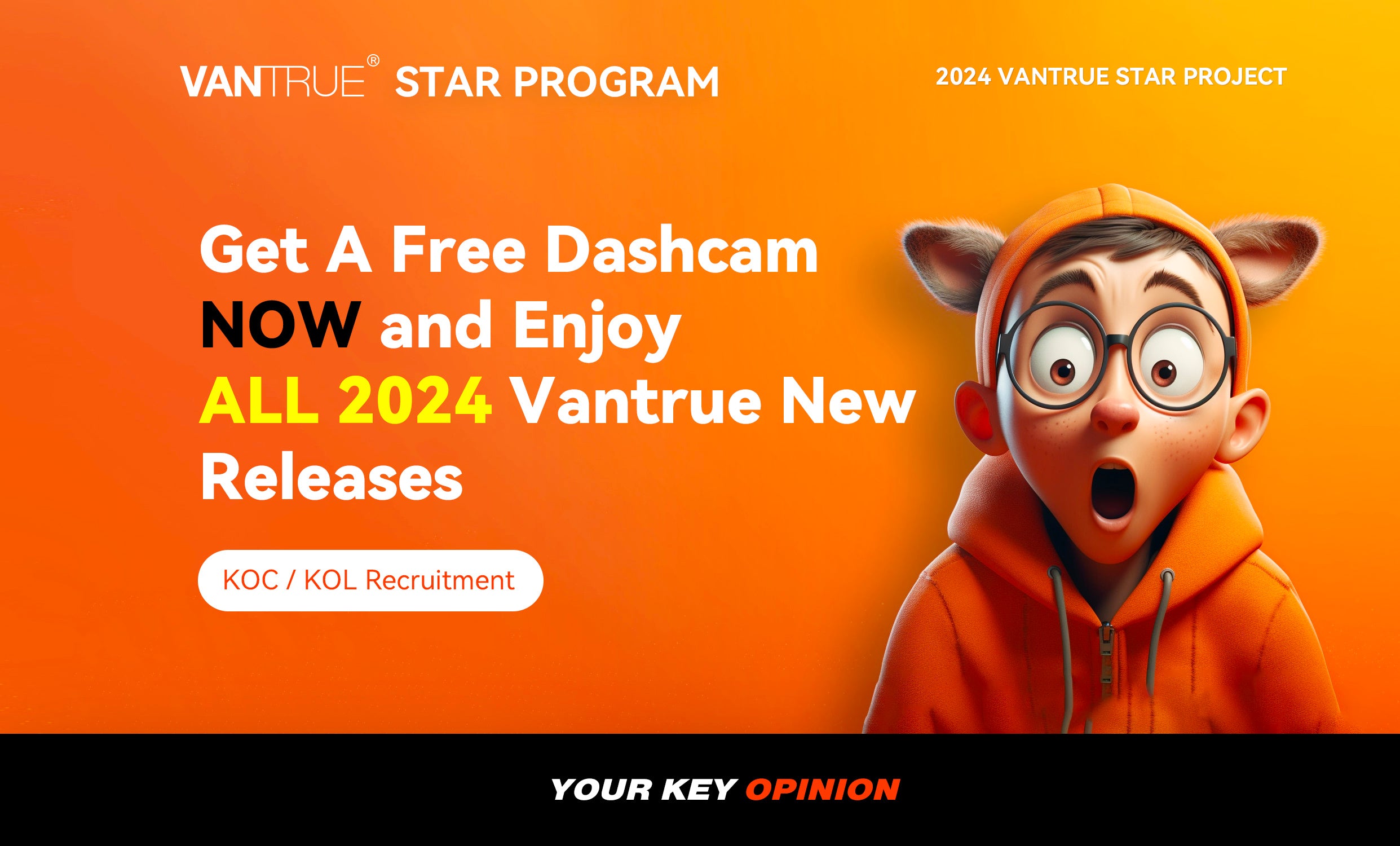 VANTRUE Star Program