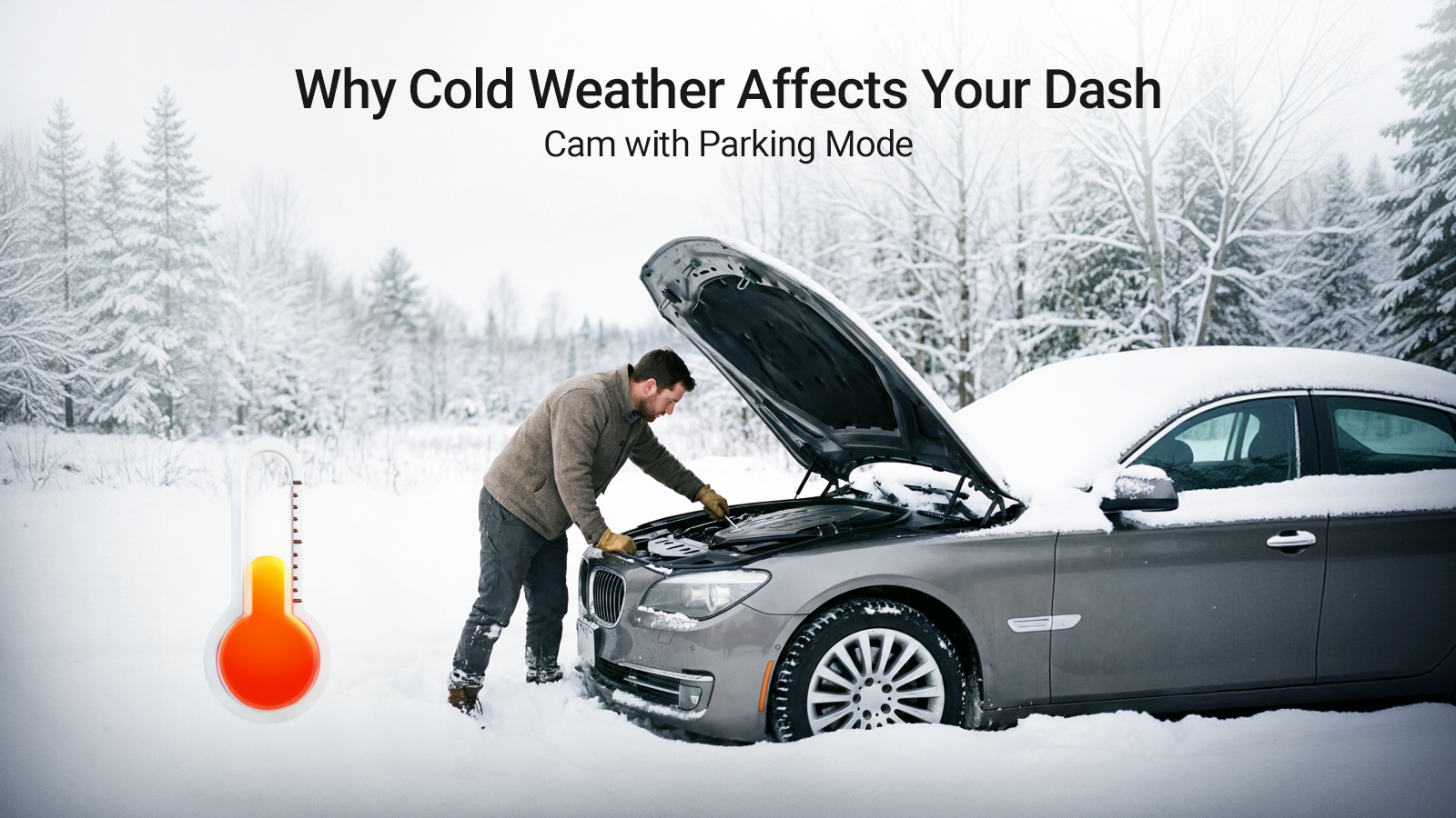 Why Cold Weather Affects Your Dash Cam with Parking Mode (And How to Protect Your Battery)