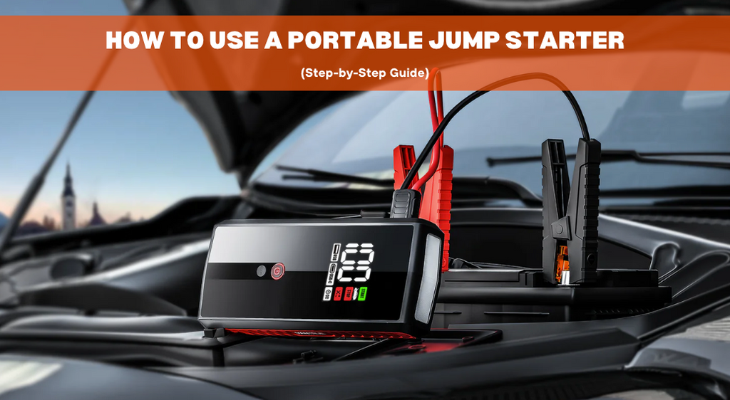 How to Use a Portable Jump Starter (Step-by-Step Guide) – Vantrue