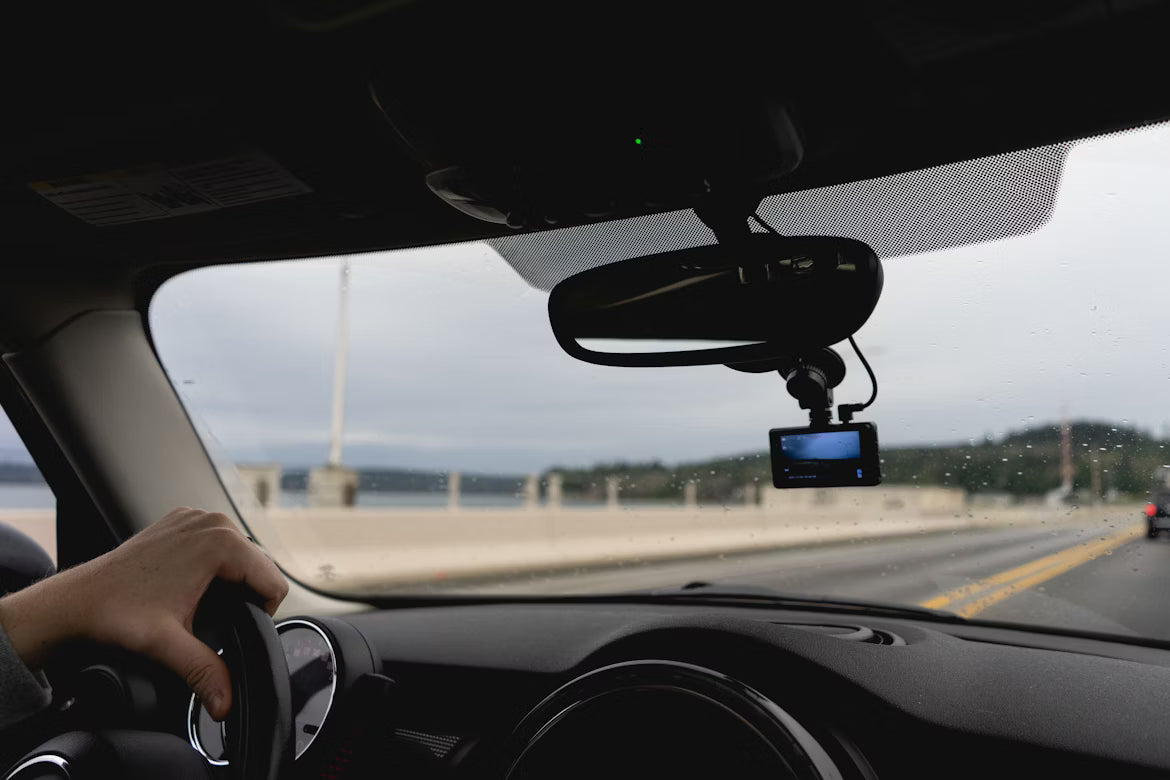 example of hardwired dash cam
