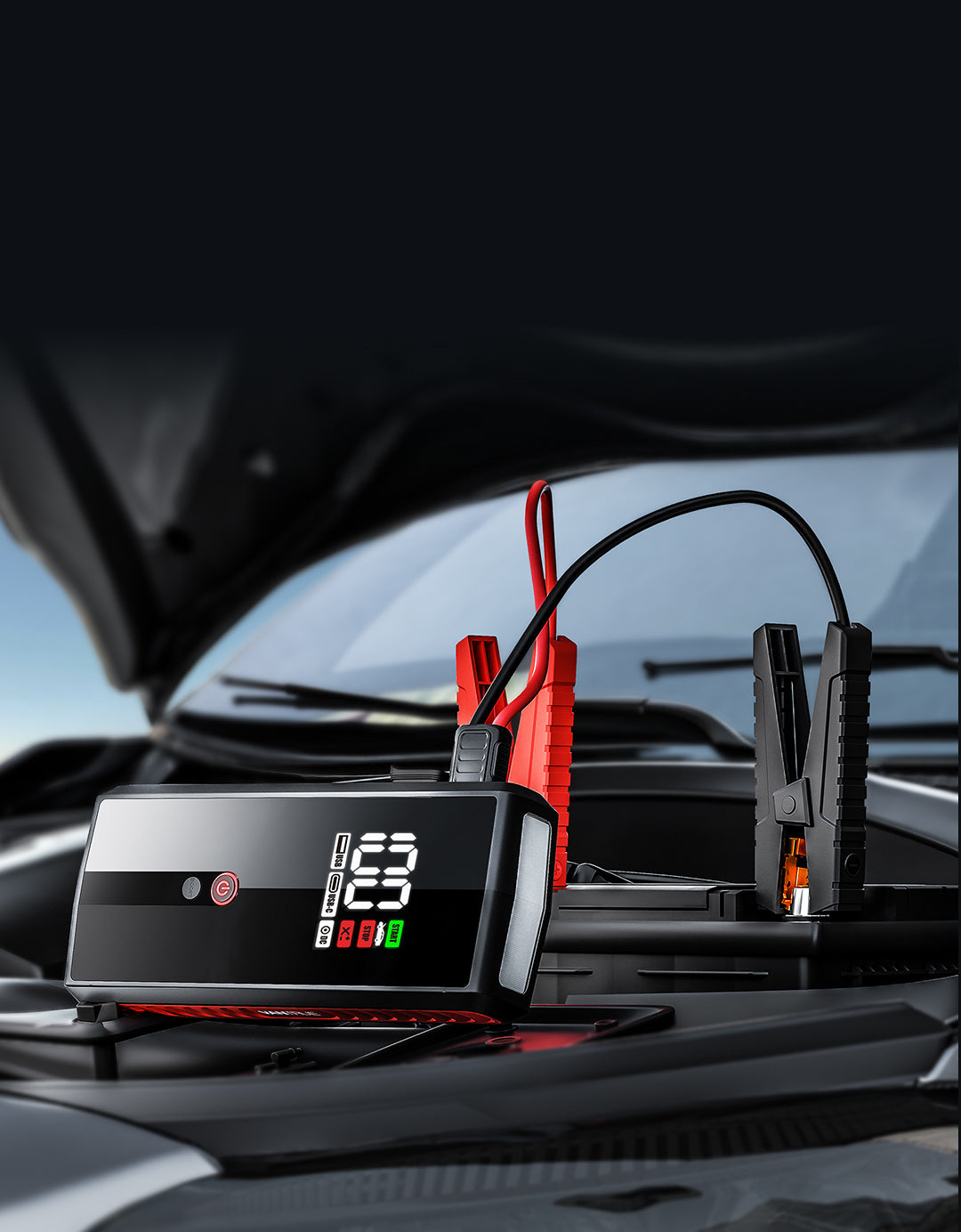 Vantrue JS1 Car Jump Starter - Powerful, Portable, and Reliable