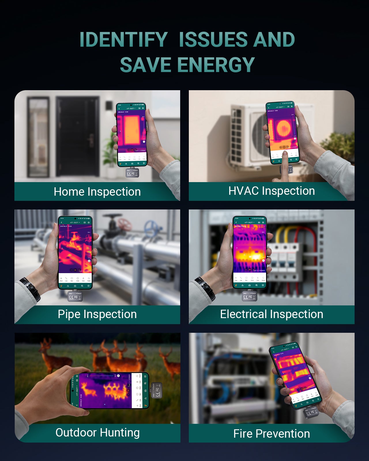 Vantrue Power Thermal Camera -TS1