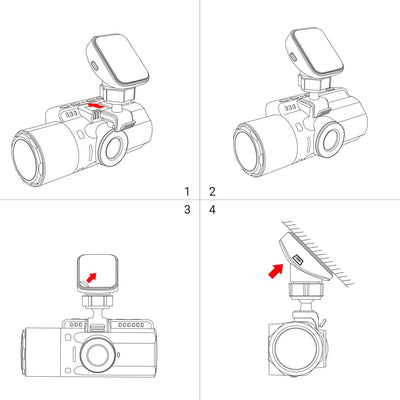 Adhesive GPS Mount