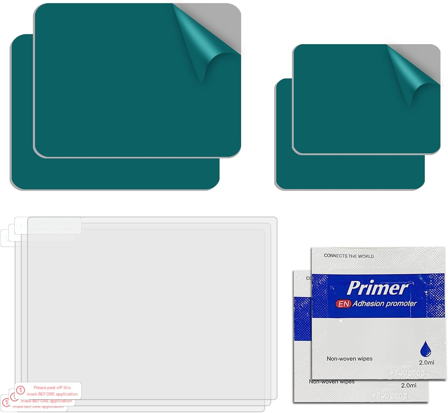 Adhesive Pads + Electrostatic Stickers Packs