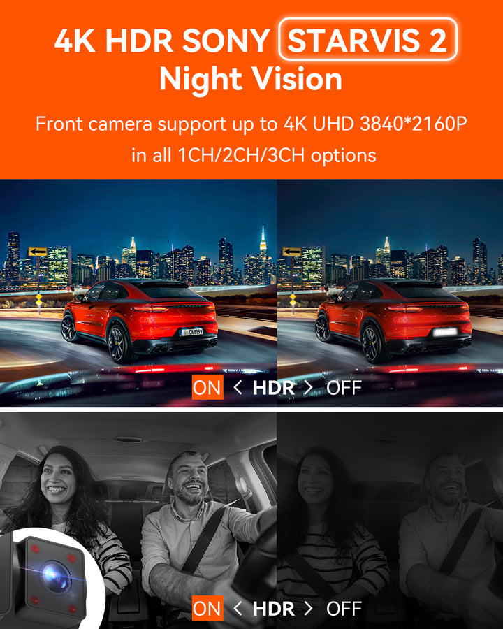 Vantrue High-End Dash Cams Look Futuristic, Support Night Vision