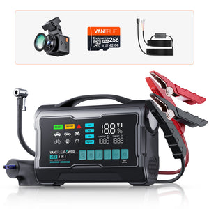 Paquete: JS3 + E1 Pro + Kit de cableado VP03 + Tarjeta de 256 GB
