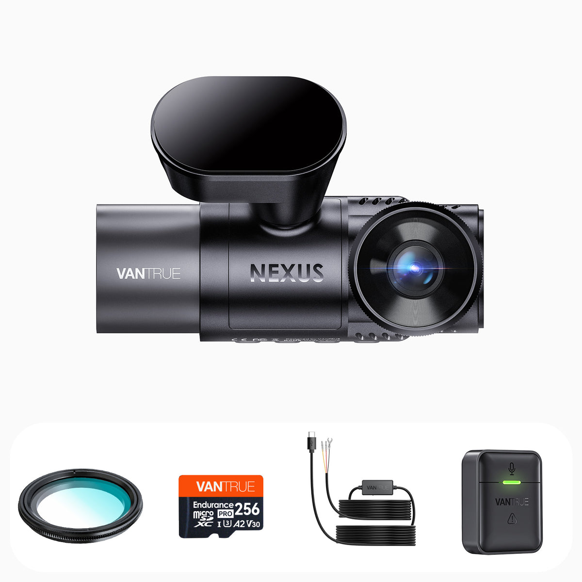 Bundle: N2X + VP03 Hardwire Kit + 256GB Card + CPL + Remote Controller