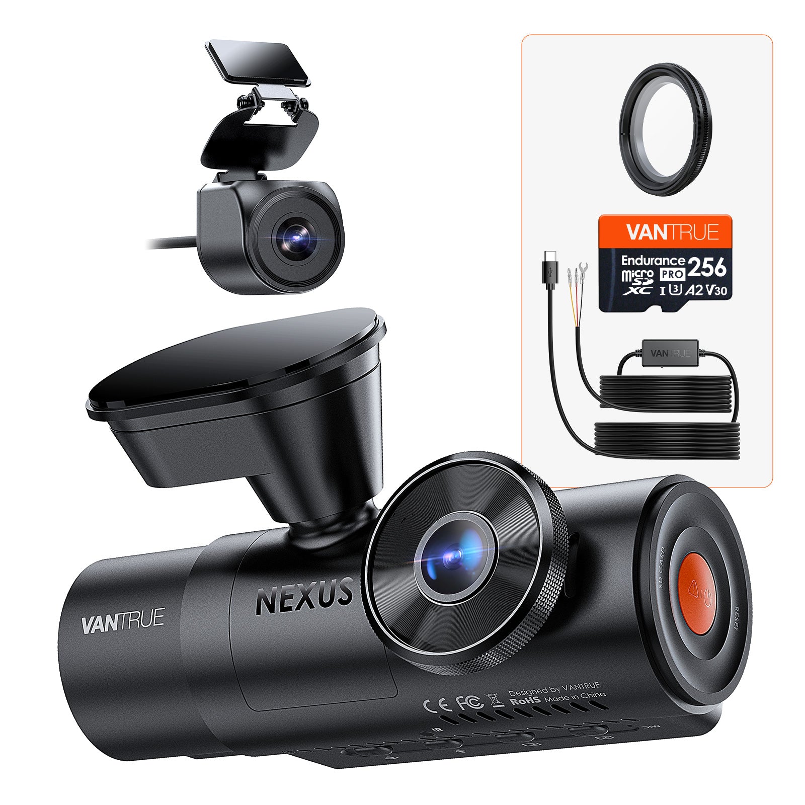 Bundle: N4 Pro S + VP03 Hardwire Kit + 256GB Card + CPL