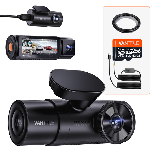 Bundle: N4 Pro + VP03 Hardwire Kit + 256GB Card + CPL – Vantrue