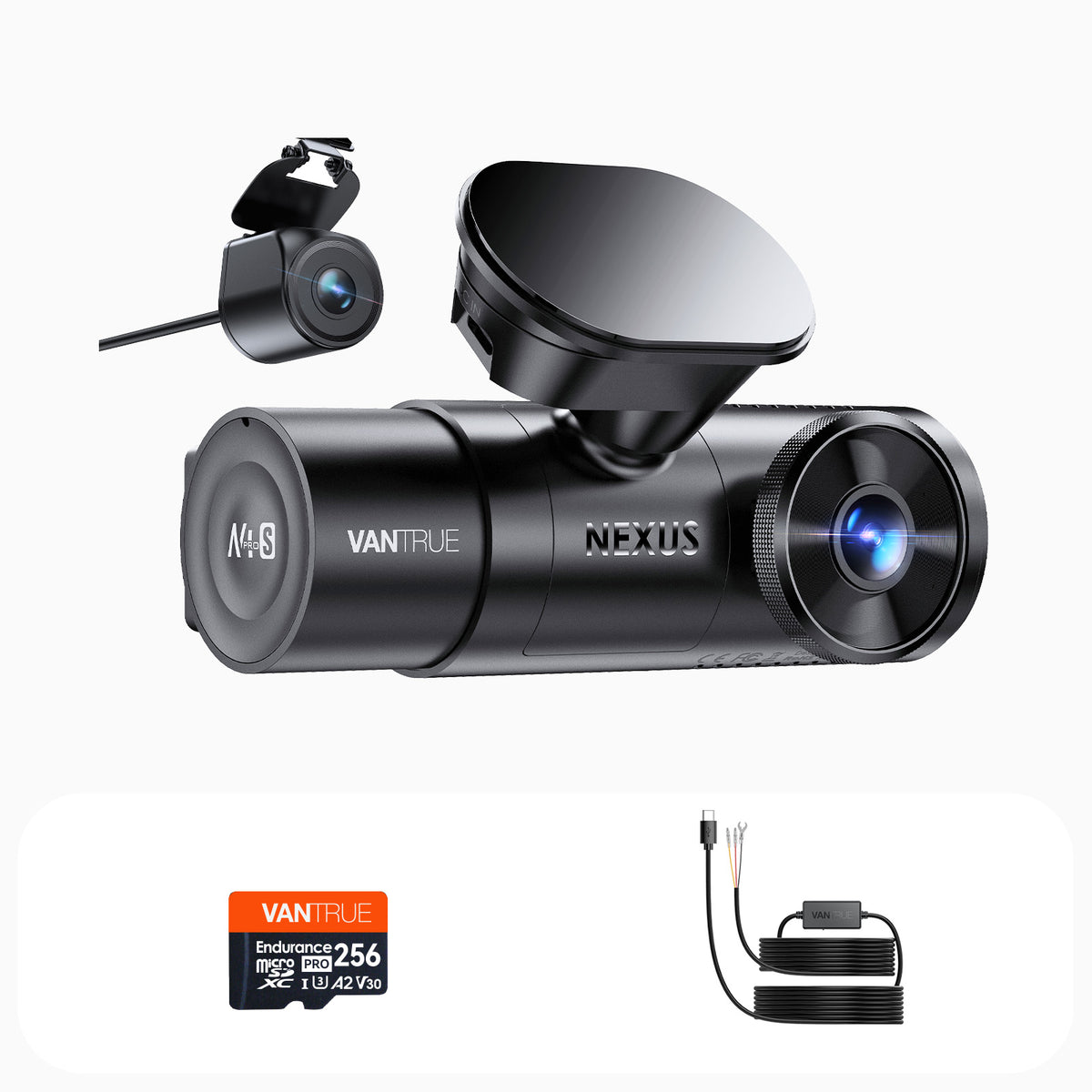Bundle: N4 Pro S + VP03 Hardwire Kit + 256GB Card