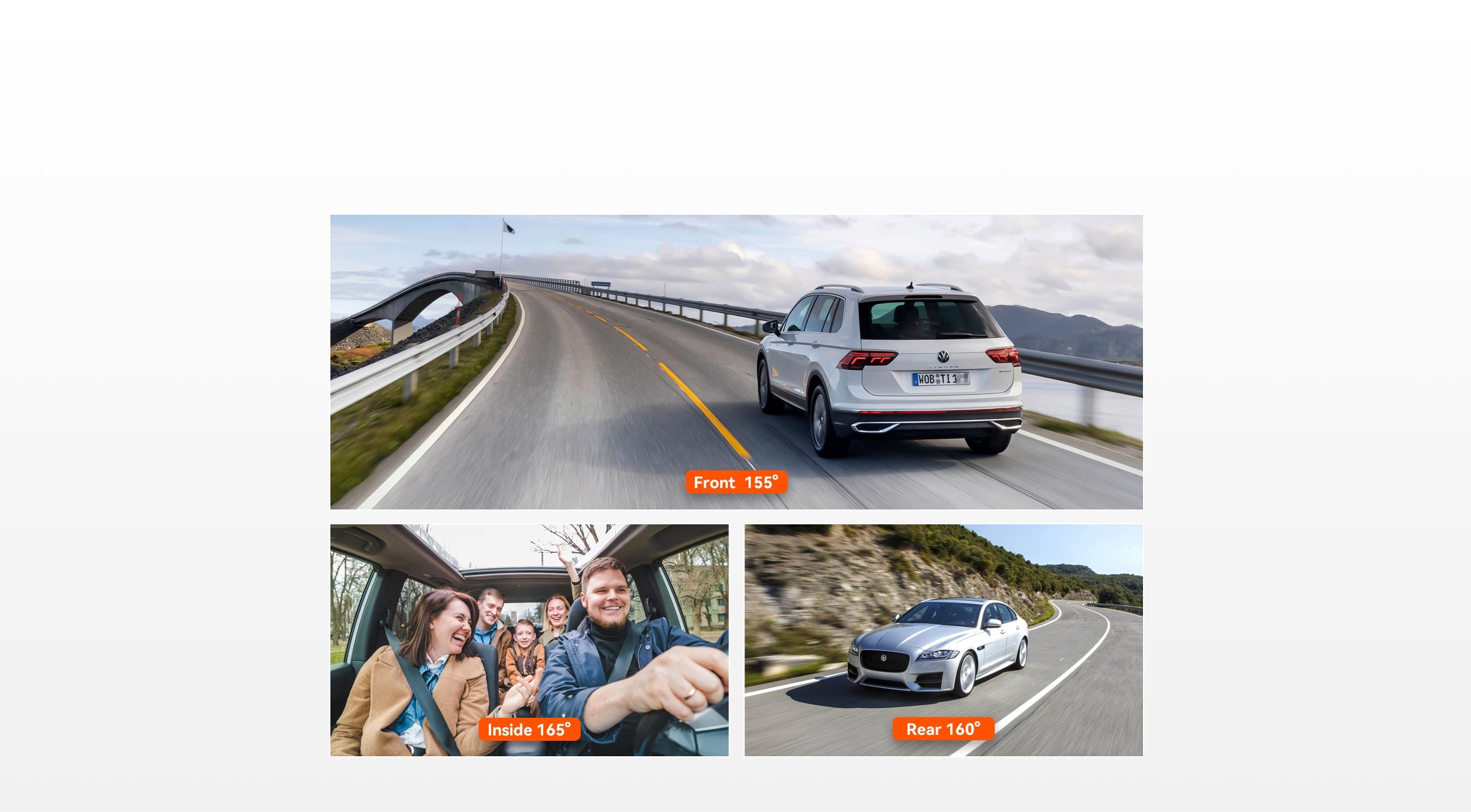 Vantrue N4 3 Channel Dash Cam | 4K+1080P+1080P Car Camera with IR