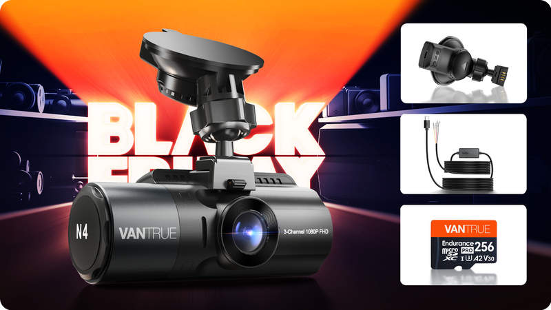 Bundle: N4 + Hardwire Kit + GPS Mount + 256GB Card