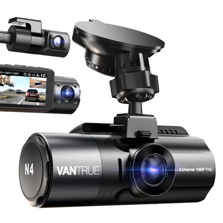 Record inside and outside your car at once with the Vantrue N2 Pro