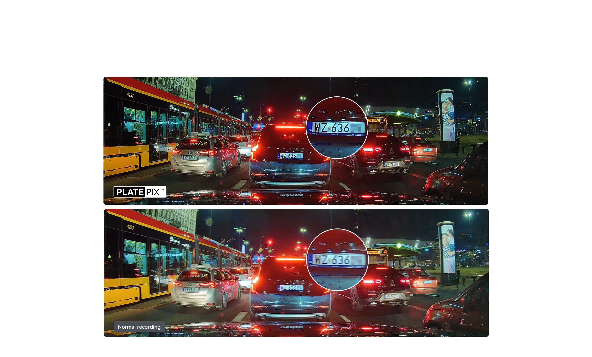 Vantrue N4 Pro 4K Dash Cam – 3-Channel, Night Vision, WiFi & GPS
