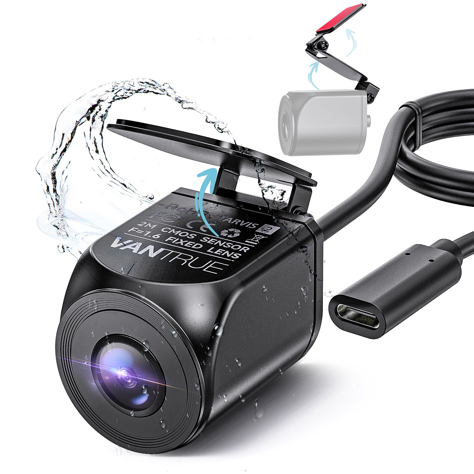 Waterproof Rear Camera