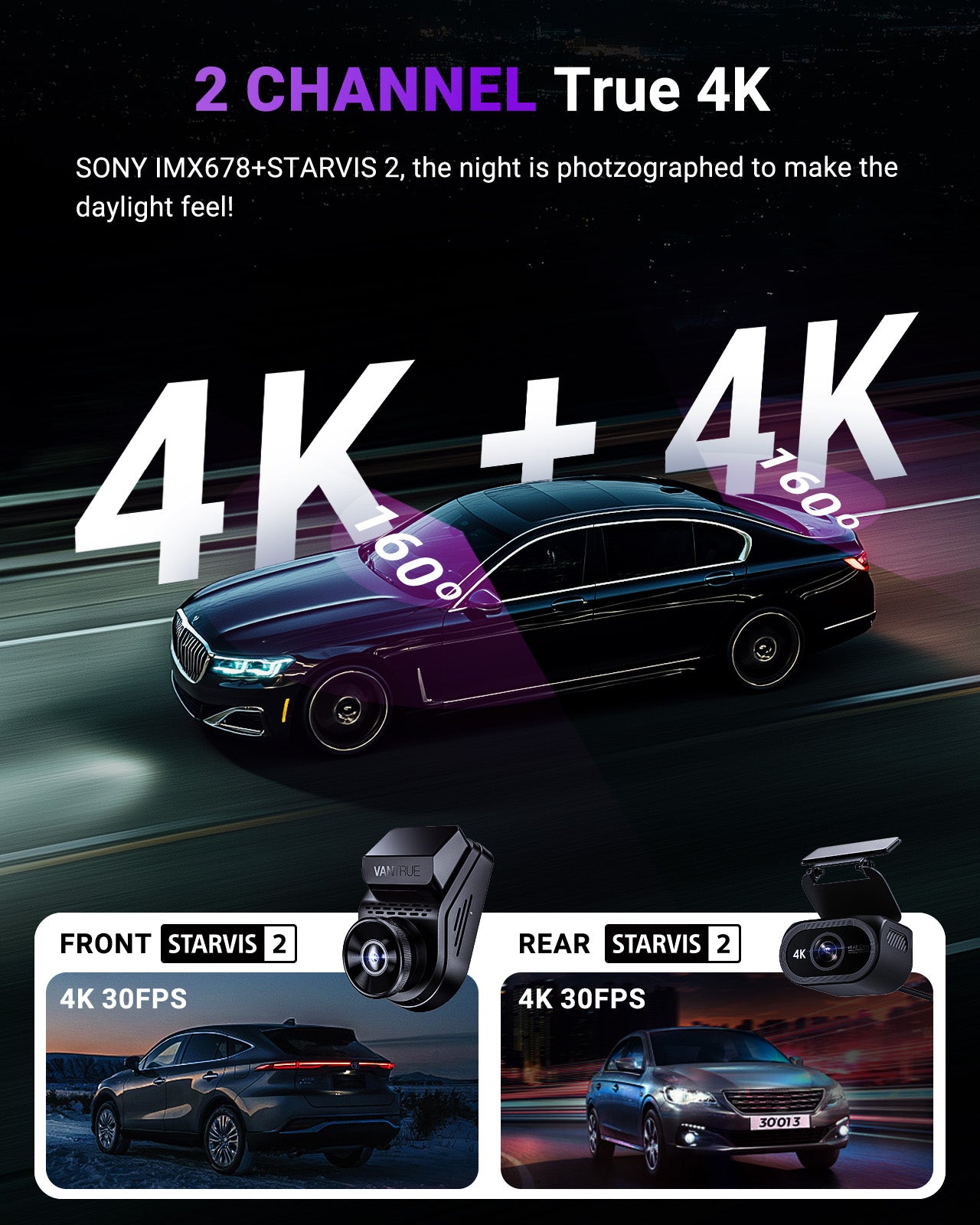 Vantrue S1 Pro Max - 1CH