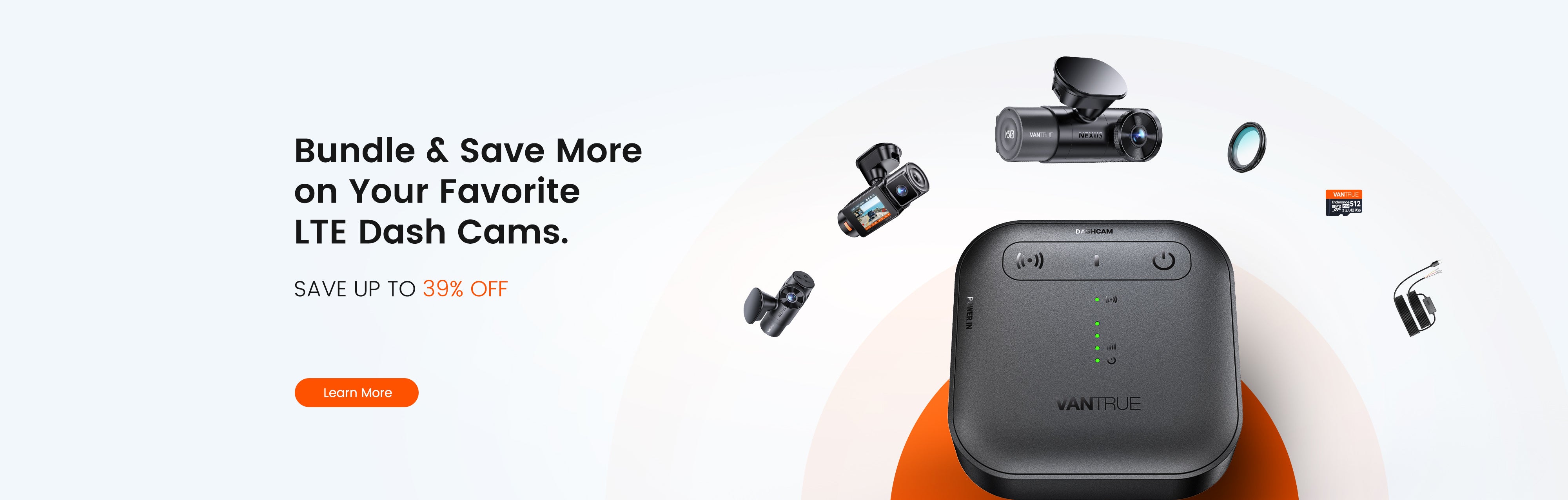 VANTRUE | Car Dash Cam | 360-degree Dash Cam | Automobile Security