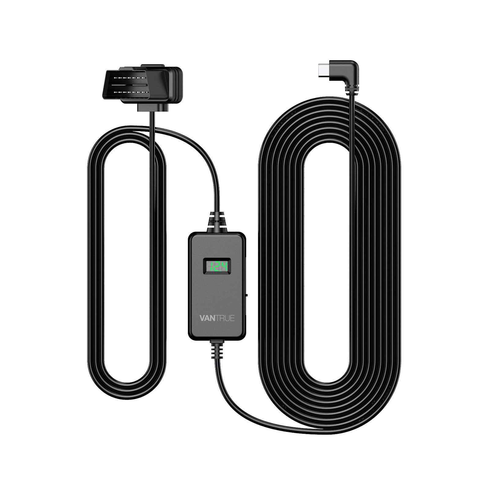 Voltage Display OBD Cable