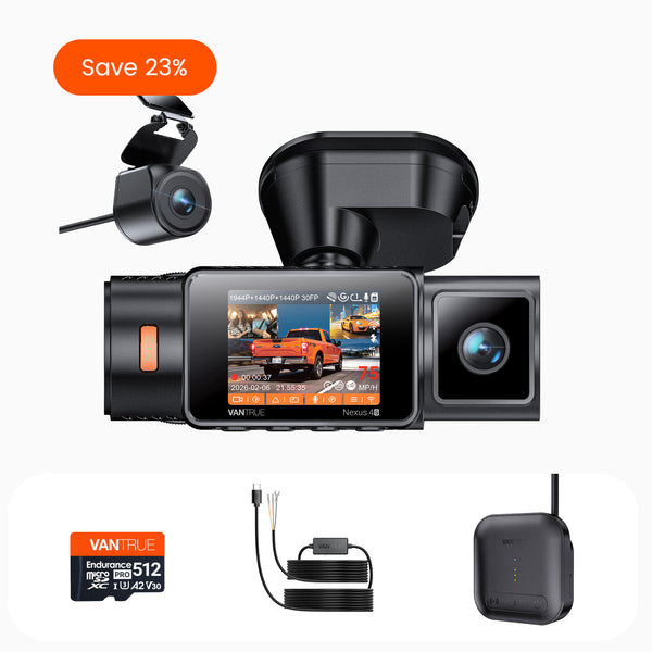 Bundle: N4S + 4G LTE Module + VP03 Hardwire Kit + 512GB Card+ CPL