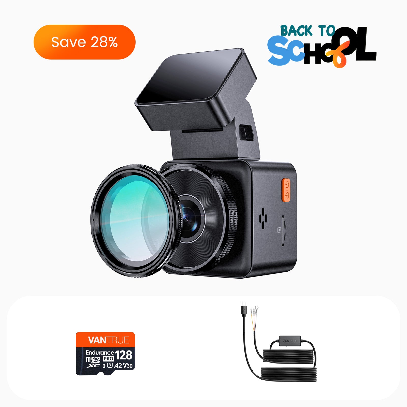 Bundle: E1 Pro + 128GB Card + VP03 Hardwire Kit