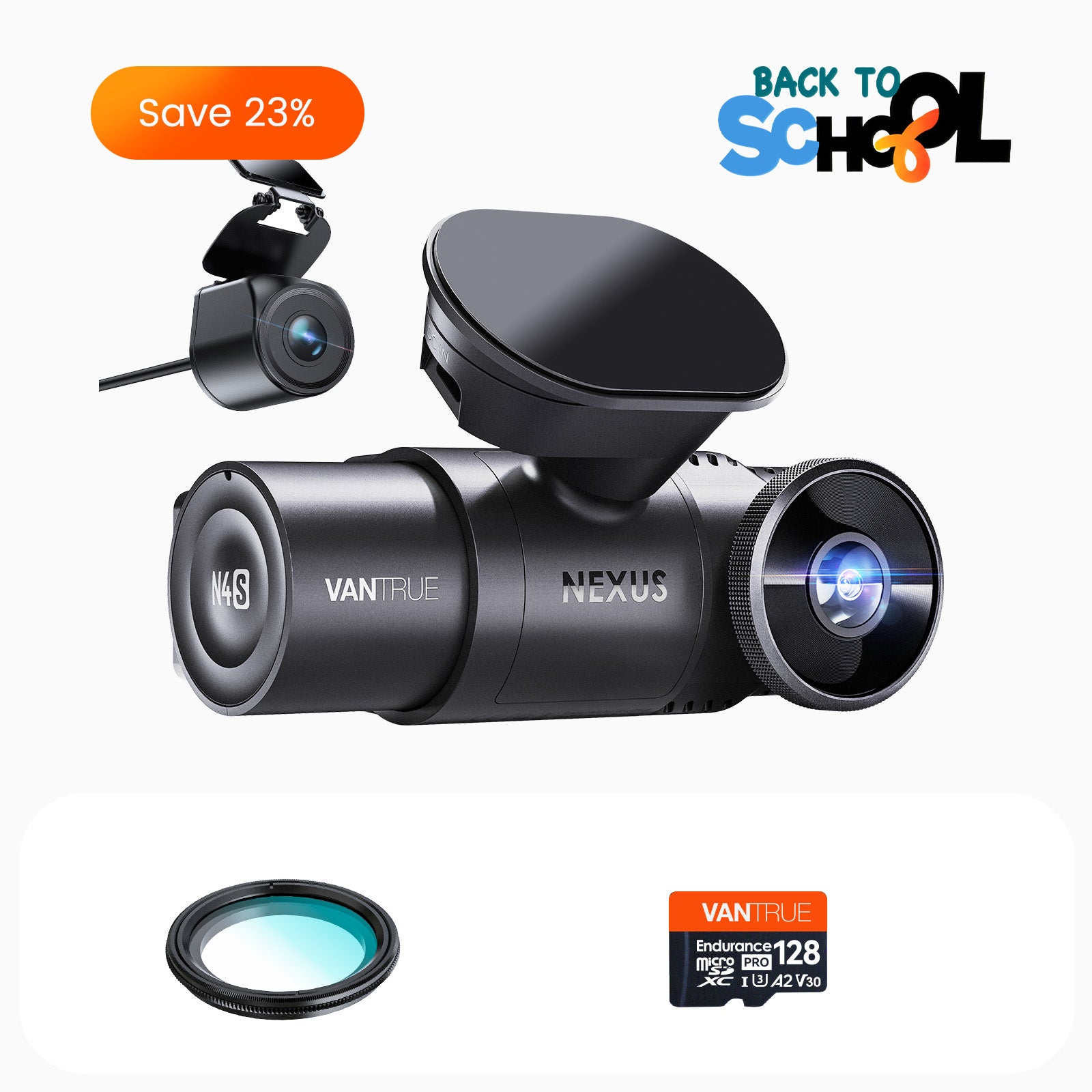 Bundle: N4S + 128GB Card + CPL Filter