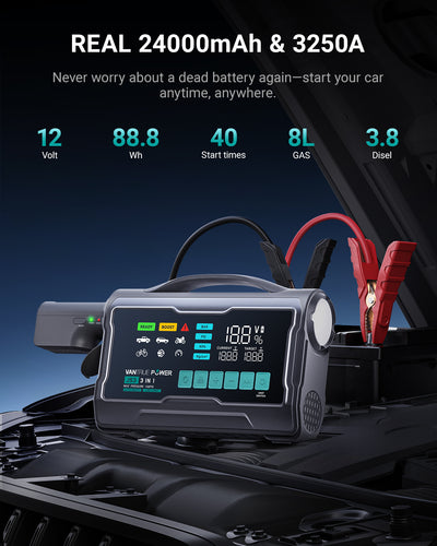 JS3&JS2 All-in-One Jump Starter & Air Compressor